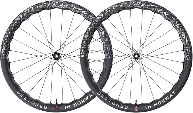 WINSPACE UNAAS HARD2 Carbon Fiber Wheelset 700C Disc Brake Wave Rim 45-55mm Ultralight 1578g Road Bike Wheels, Tubeless Ready Pillar 1423 Spoke.