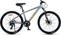 TRIFOX Aircraft-Grade Aluminum Alloy 26 Inch Mountain Bike with Shimano 21 Speed, Front Suspension Frok, Dual Disc Brakes, 15/17 Inch Frame for Men Women Boys and Girls