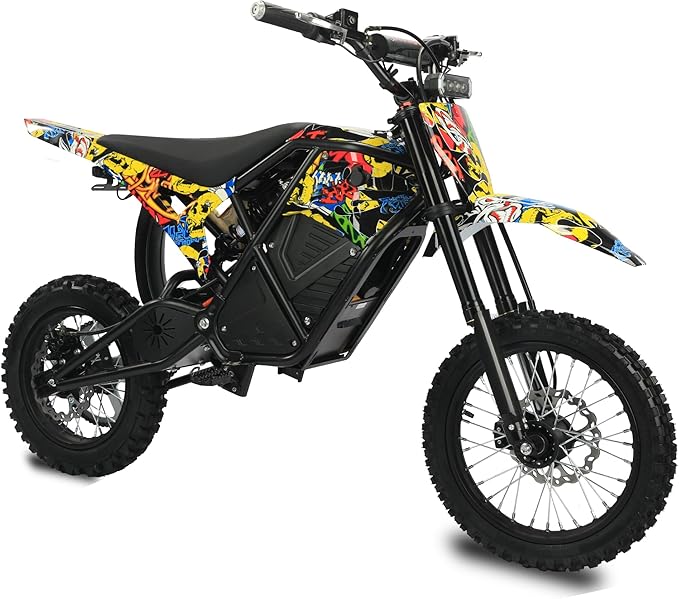 Electric Dirt Bike 3000W for Adults/Teens, 220Nm High-Torque Brushless Motor, 45° Slope Climbing, 38 MPH Off-Road Motorcycle with 48V 21Ah Removable Battery & Hydraulic Brakes
