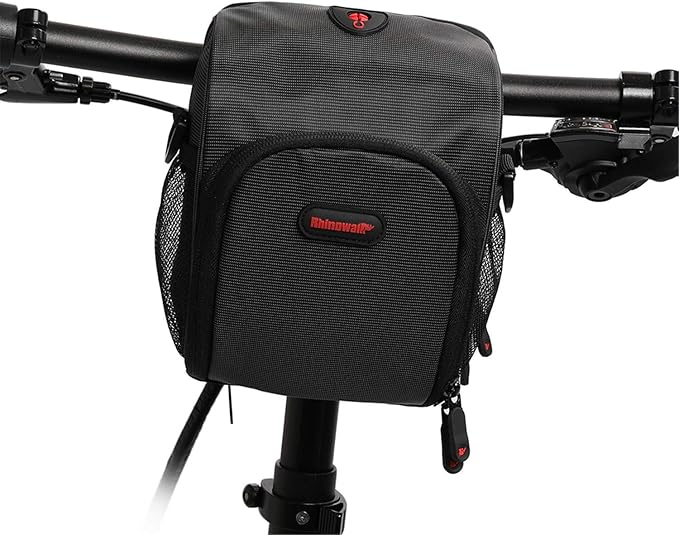 Rhinowalk Bike Handlebar Bag Bike Front Bag Road Bike Bag Bike Frame Bag Bike Basket Bag Bicycle Bag Professional Cycling Accessories-M