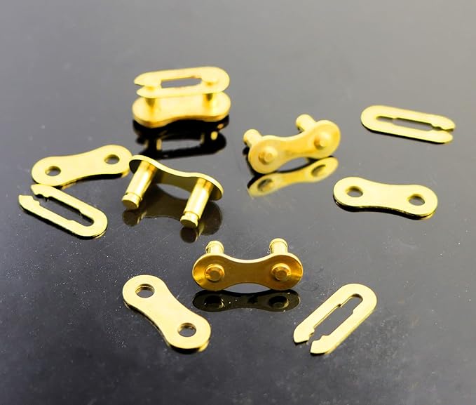 4 Pairs Bicycle Missing Link 1/6/7/8/9/10/11/12 Speed Chain Reusable Steel Bike Chain Link