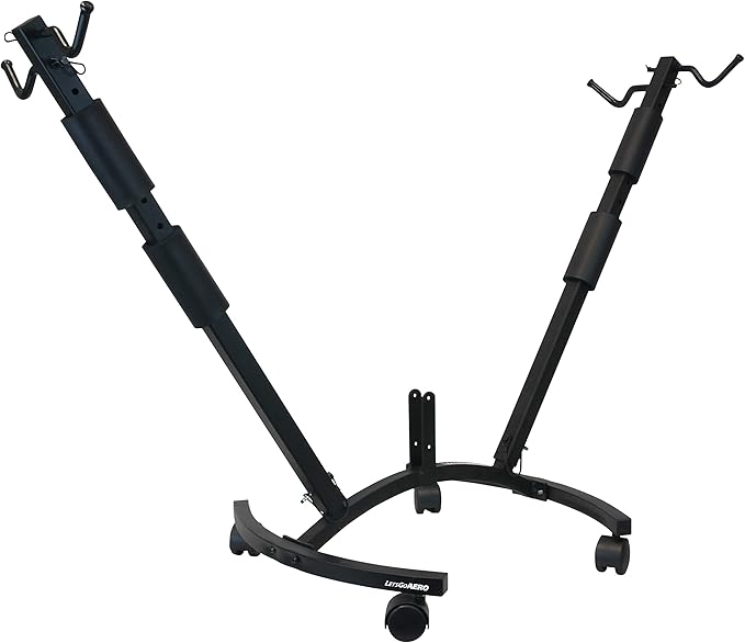 Let's Go Aero V-Tree™-2 Two Bike Home, Garage & Office Mobile Storage Stand (Model B01618)