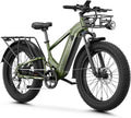 LEONX M2 Pro Electric Bike,1800W Motor Electric Bike for Adults, 26'' x 4.0'' Fat Tire Ebike with 48V 17.5AH Battery, 36MPH 85Miles Long Range Electric Mountain Bike, Up to 110 Nm
