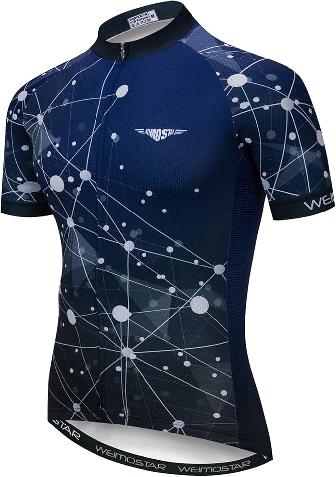 Cycling Jersey Mens Road Bicycle Clothing Summer Short Sleeve Breathable Cycling Tops