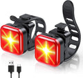 WSDCAM Bike Lights for Night Riding, 5 Modes Bright LED For Cycling Safety, Rechargeable Front and Back Light, IP64 Waterproof Bicycle Rear Light, Bike Headlight and Taillight, Scooter Light Kid Adult