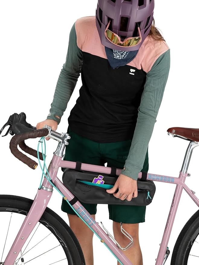 Osprey Escapist Biking Frame Bag for Men and Women, Black, Large