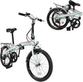 Xspec 20" 7 Speed Folding Compact City Commuter Bike (NOT an Electric Bike)