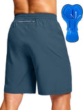 Bikewa Men's Mountain Bike Shorts 4D Padded Baggy Bicycle Biking Riding Lightweight Cycling Shorts with Zipper Pockets