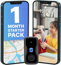 Spytec Atlas Mini GPS Tracker for Kids, Vehicles, Cars, Seniors | Smallest Portable Real Time GPS Tracking Device | Geofencing | Up to 34 Day Battery Life | Starter Kit with 1st Month Included