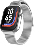 iTouch AIR 5 Smartwatch – 1.85” AMOLED Display, Bluetooth Calling, 100+ Sport Modes, Heart Rate, SPO₂, Stress & Sleep Tracking, IP68 Water Resistant, 7-Day Battery Life – for Android & iOS
