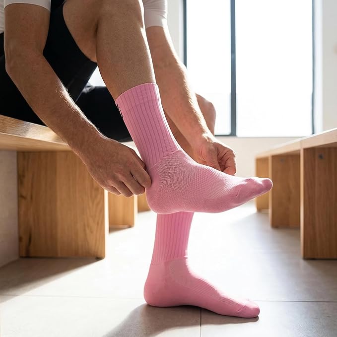 Cycling Socks for Men & Women - 3D Arch Support Compression Bike Socks | Moisture Wicking & Breathable