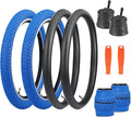 12/16/20x2.125 Bike Tires 1/2 Pack 12/16/20 Inch Kids Folding Replacement Tire/Tube Suitable for Tires 12/20x2.1 12/16/20x2. 125 12/20x2.25, Multiple Colors