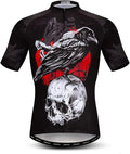Men's Cycling Jerseys Wolf Print Bicycle Shirts Summer Road Bike Clothes Quick Dry Breathable