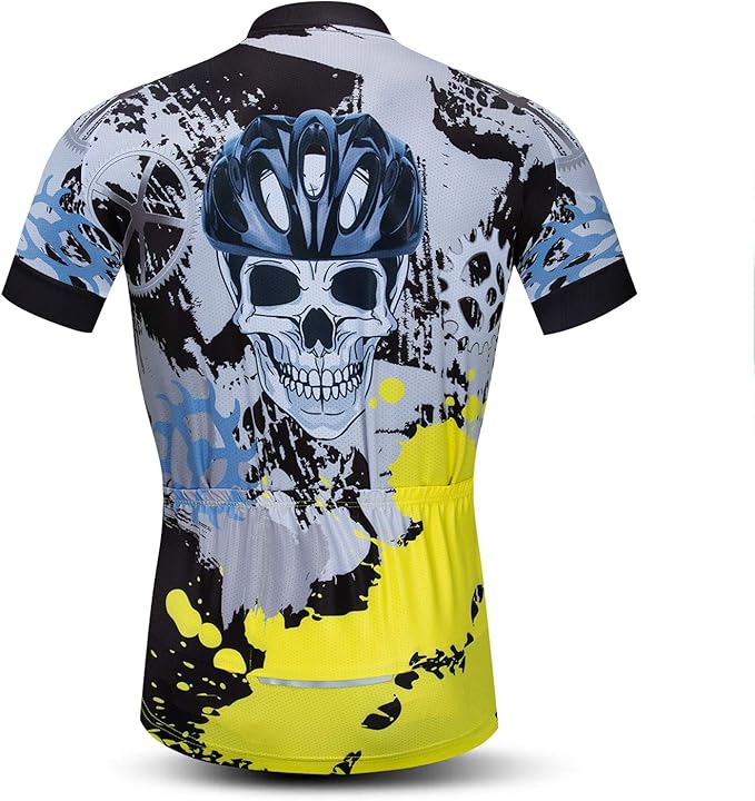 Bike Bicycle Tops Men's Cycling Jerseys Full Zipper MTB Clothing Cycle Clothes