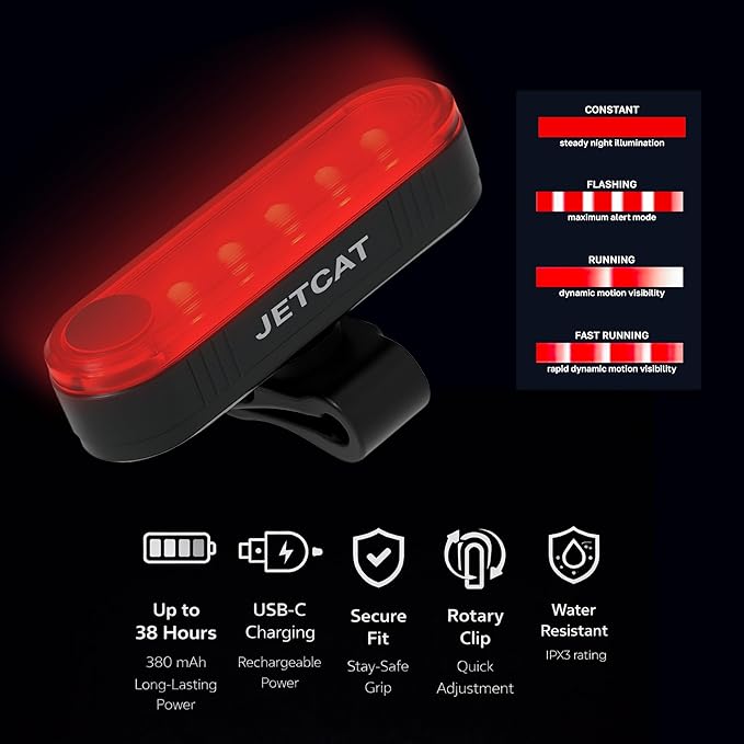Bike Lights for Night Riding, Bicycle Lights Front and Rear, Light Bar for Ebike Headlight, Bicycle Headlight, LED Bike Lights, Back Tail Light Set, Rechargeable, Scooter Dirt BMX MTB Road