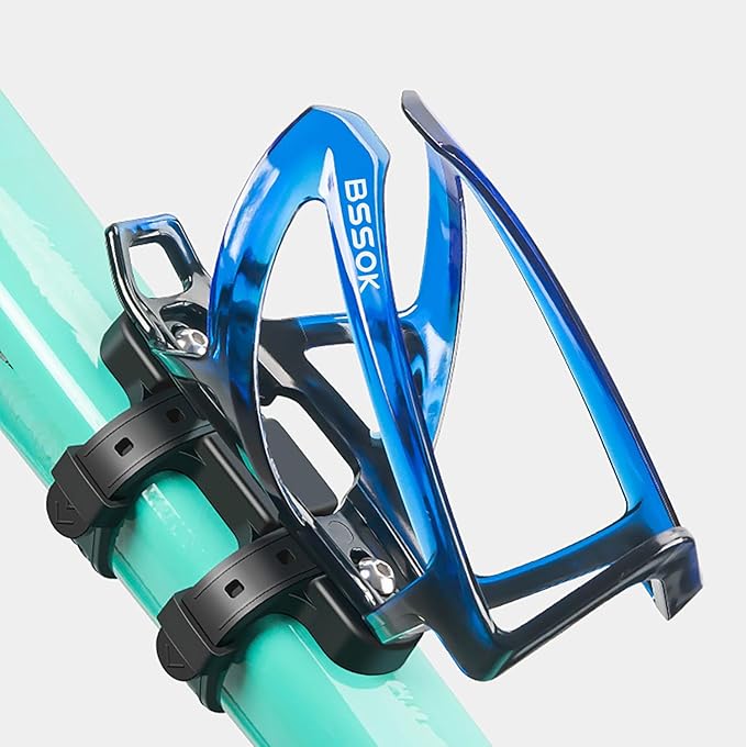 Bike Water Bottle Holder Ultra-Light Bicycle Bottle Cages with Cage Mounting Base for Road MTB Bikes