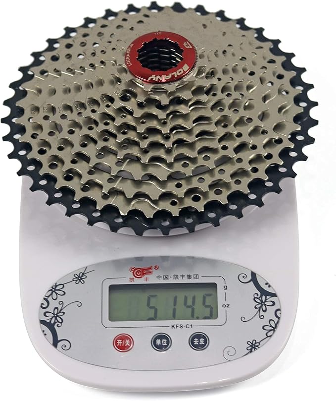 BOLANY Bike 8/9/10 Speed Cassette 11-25T/32T/36T/40T/42T/46T/50T Fit for MTB Bike, Road Bicycle, Lightweight Cassette, Compatible with Shimano SRAM Sunrace