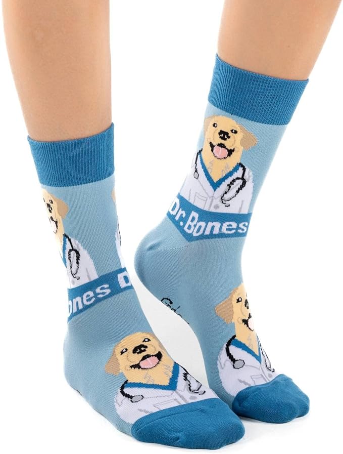Good Luck Sock Novelty Crew Socks for Adults - For Men, Women and Teens