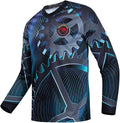 Cycling Jersey Long Sleeve Men's Mountain Bike Motocross Jersey Long Sleeve MTB T-Shirt