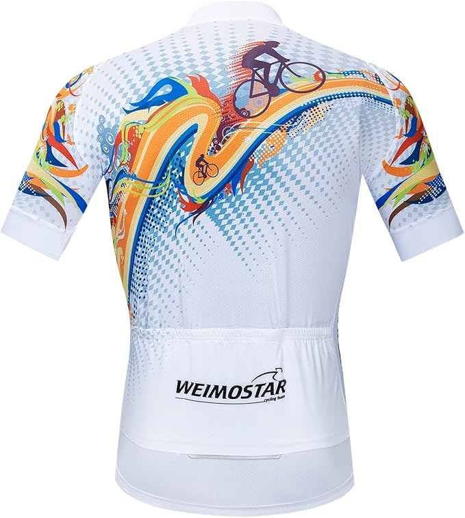 Hotlion Summer Cycling Jersey Men Mountain Bike Jersey Quick Dry Bicycle Shirt Short Sleeve Cycling Clothing