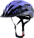 Bike Helmet for Adults Women Men Youth Kids, Lightweight Mountain Road Bicycle Cycling Helmets with Adjustable Dial & Removable Visor