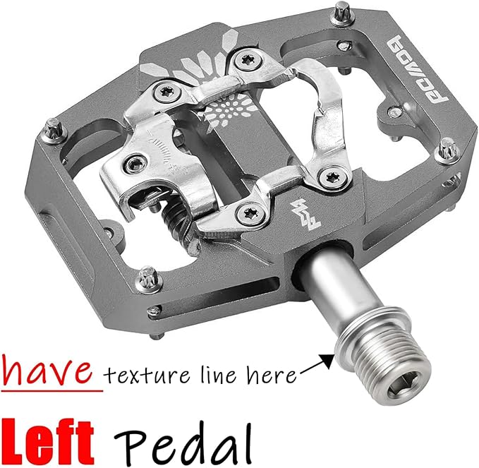 Bike Pedals 9/16" Lightweight Non-Slip Bicycle Platform Pedals - Fits Most Adult Bikes & Mountain Bikes &MTB, Road Bikes and Slip-Resistant Design