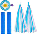 1 Pair Bicycle Bike Handlebar Scooter Streamers,1 Pack Bike Bell and 1 Pair Bicycle Bike Grips