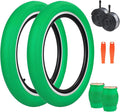 ZUKKA 20 x 2.4 Bike Tire 2 Pack 20 inch x 2.4 BMX Bike Tire Folding Replacement Tire for MTB Mountain Bike, BMX Bicycle Commuter Bike