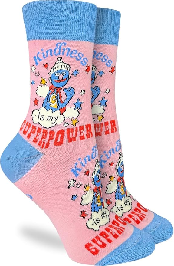 Good Luck Sock Novelty Crew Socks for Adults - For Men, Women and Teens