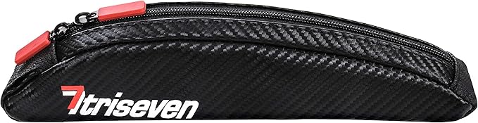 TriSeven Bicycle Bag Frame Bag - Bike Bicycle Triangle Bag - Bike Storage Bag - Bicycle Frame - Pouch Bag for MTB - Road Bike Cycling - Bike Accessories - Bikepacking, Touring