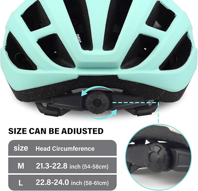 Bike Helmet for Adults Women Men Youth Kids, Lightweight Mountain Road Bicycle Cycling Helmets with Adjustable Dial & Removable Visor