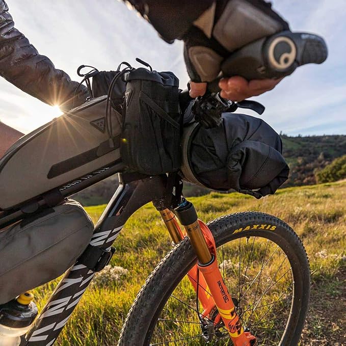 Topeak FrontLoader Bicycle Handlebar Bag - Black or Green