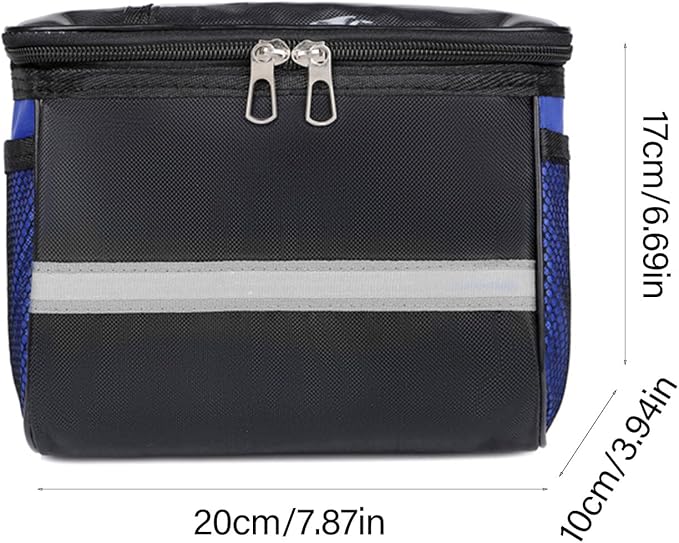 Large Bicycles Front Storage Pouches Bikes Handlebars Bag Bikes Frame Panniers Organizers Pouches Phone Bag Enduring