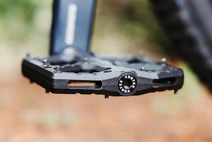 Trail One Components Vortex Pedals - Black Composite