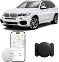 GPS Tracker for Vehicles, 1PCS No Monthly Fee Tracker Device for Vehicles Work with Find My (iOS Only), Magnetic Tracking Devices for Cars Hidden, Real-Time Location, No Subscription, Compact, Black