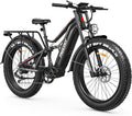 FREESKY 3500W BAFANG Motor Electric Bike for Adults, 48V 30Ah Samsung Cells Battery Ebike 120 Miles, 38+MPH, 26" Fat Tire Dirt All-Terrain Mountain E Bike, Full Suspension, UL 2849 Certified by TÜV