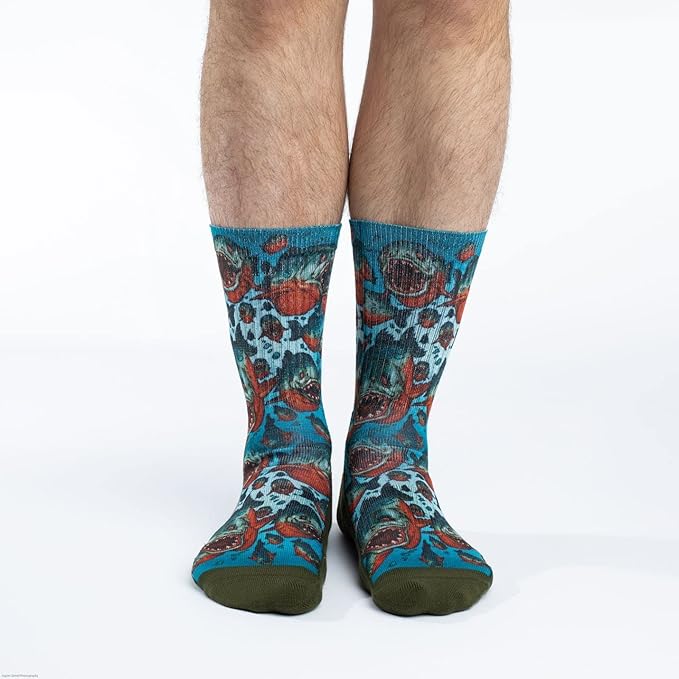 Good Luck Sock Novelty Crew Socks for Adults - For Men, Women and Teens