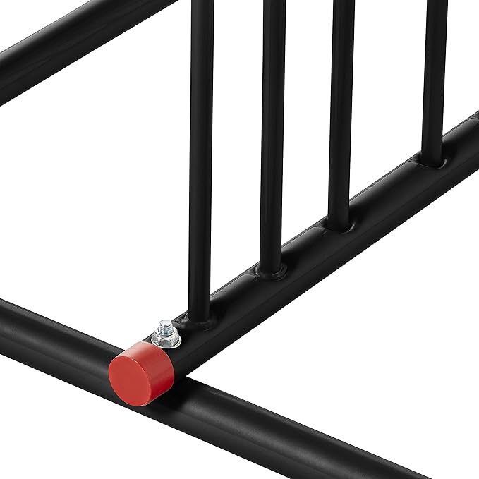 Retrospec Commercial Grid Bike Rack - Single & Double Sided - Bicycle Storage Stand for Garages, Stores, Schools & Universities Power Coated Steel | for Garages, for Stores, for Schools, for Universities