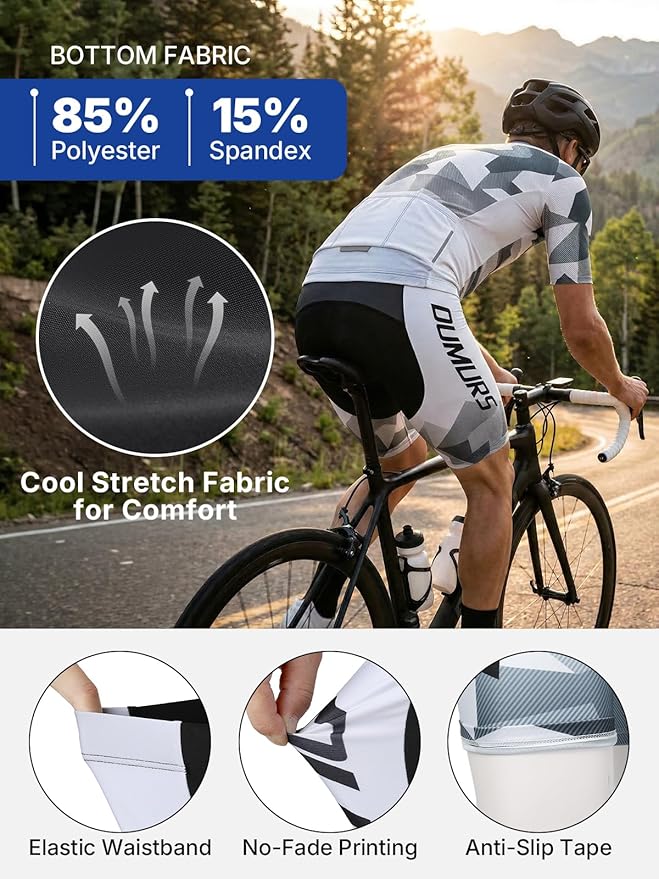 Cycling Jersey Set Short Sleeve Suits Men Bike Clothing Road Bicycle Shorts Padded Outfits