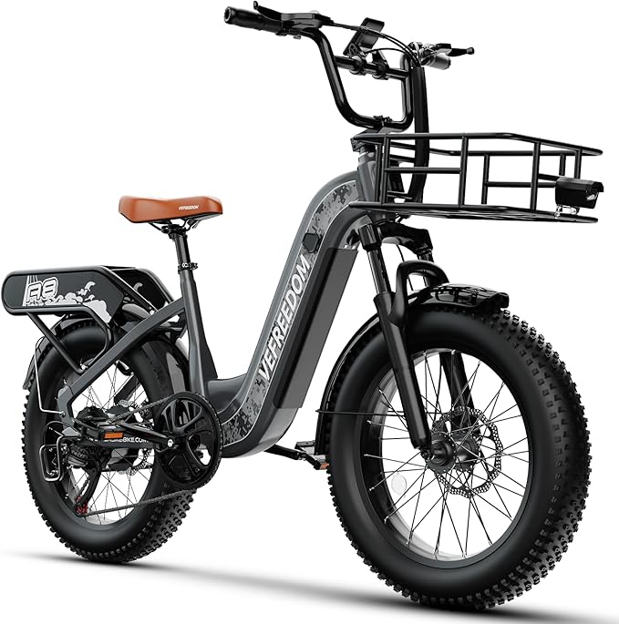 1500W Motor Electric Bike for Adults 80 Miles 30MPH Ebike 20" x 4 Fat Tire 48V 20Ah Removable Battery Mountain E Bike Commuter Front Suspension Bicycles Men Women