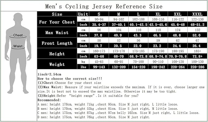 Men's Cycling Jerseys Tops Biking Shirts Short Sleeve Full Zipper Bike Clothing
