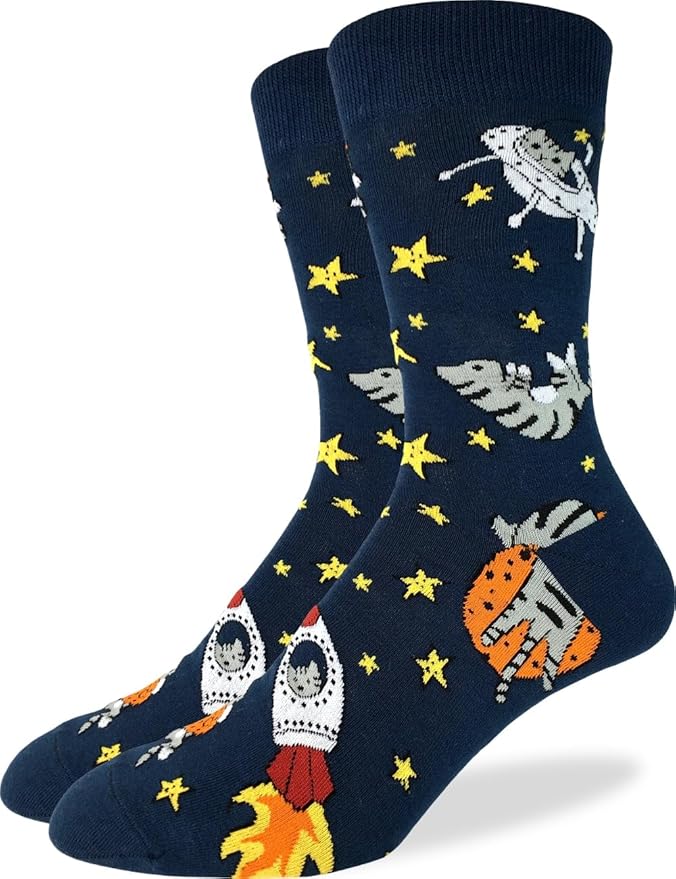 Good Luck Sock Novelty Crew Socks for Adults - For Men, Women and Teens