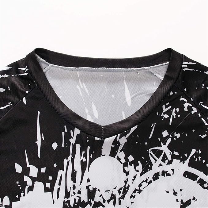 Men's Racing Shirts Summer Motocross Jersey Bicycle Sportswear MTB Jersey Long Sleeve Mountain Bike Clothes