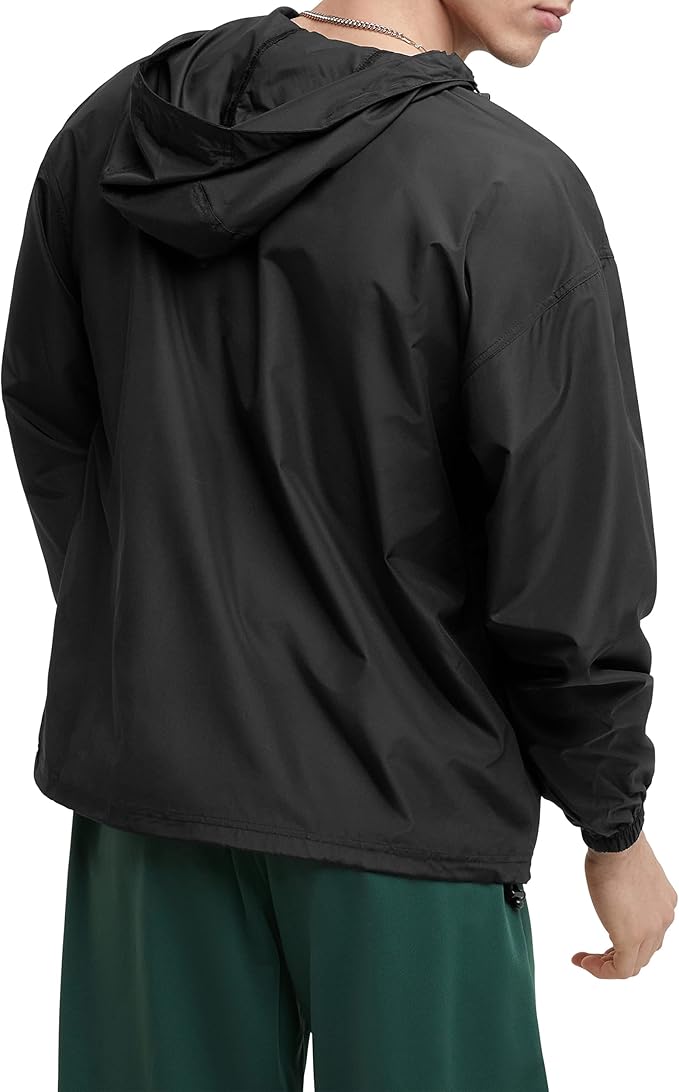 Champion Men's Jacket, Stadium Full-zip Jacket, Wind Resistant, Water Resistant Jacket for Men
