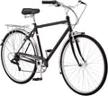 Schwinn Wayfarer Hybrid Bike, 700c Mens and Womens Bike, 7-Speed Hybrid Bicycle, Retro Steel Frame, Front and Rear Linear Pull Brakes, Fenders, Cargo Space, Adult Bicycle