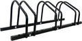 XINYI Bike Rack Floor, Bike Stand Garage, Indoor/Outdoor Bike Rack Garage,22-28" Wheel Stand, Max. Tire Width 2.1", Front/back Bike Stand For Mountain, Road and Kids Bikes for 3 Bikes