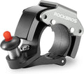 ROCKBROS Bike Bells Hidden MTB Bells Bicycle Bells for 22.2mm Handlebars, More Than 100dB, Clear & Long Sound Ringer, Mountain Bike, Scooter, Youth Bike