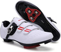 Mens Womens Cycling Shoes Compatible with Pelaton Bike Shoes Road Bike Shoes Riding Bicycle Pre-Installed with Delta Cleats Clip Indoor Outdoor Pedal