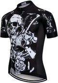 Weimostar Men's Cycling Jersey Men Mountain Bike Jerseys Short Sleeve Tops S-5XL