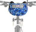 Po Campo Kids Bicycle Basket – Whoosh Bike Basket – Front Frame Handlebar Bag – Waterproof Fabric Bike Basket for Boys, Girls, Toddlers Bike or Scooter